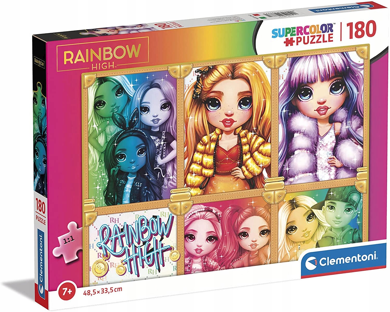 

Puzzle 180 Lalki Rainbow High 29777