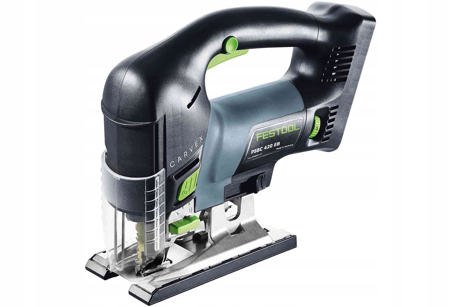 Aku. Wyrzynarka PSBC 420 EB-Basic 576530 FESTOOL Zasilanie akumulatorowe