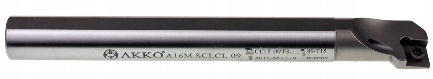 NÓŻ WYTACZAK AKKO A16M SCLCL 09 PŁYTKA CCMT 09T3 Marka inny