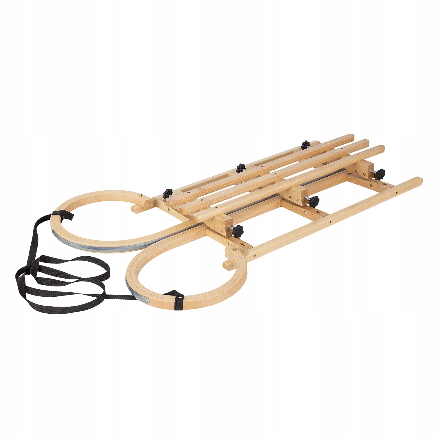 SANKI SKŁADANE DREWNIANE POLSKIE 110CM AD423/3M SZNUREK W PREZENCIE! Model AD423/3M 110cm