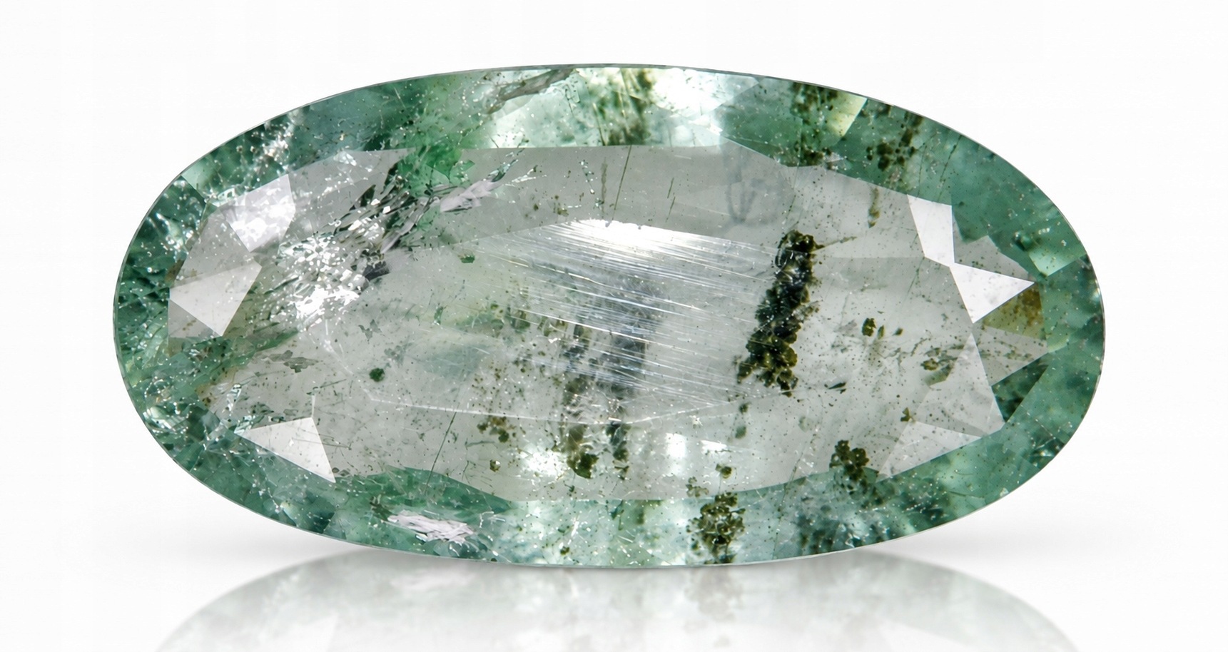 Přírodní Smaragd 0.90 ct Ovál Pákistán certifikát Wbd