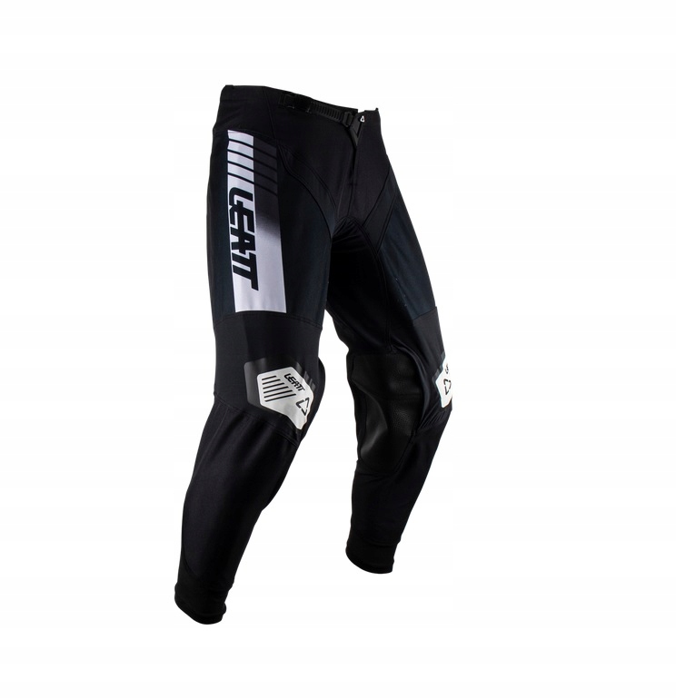 SPODNIE MOTO 4.5 BLACK KOLOR CZARNY/BIAŁY