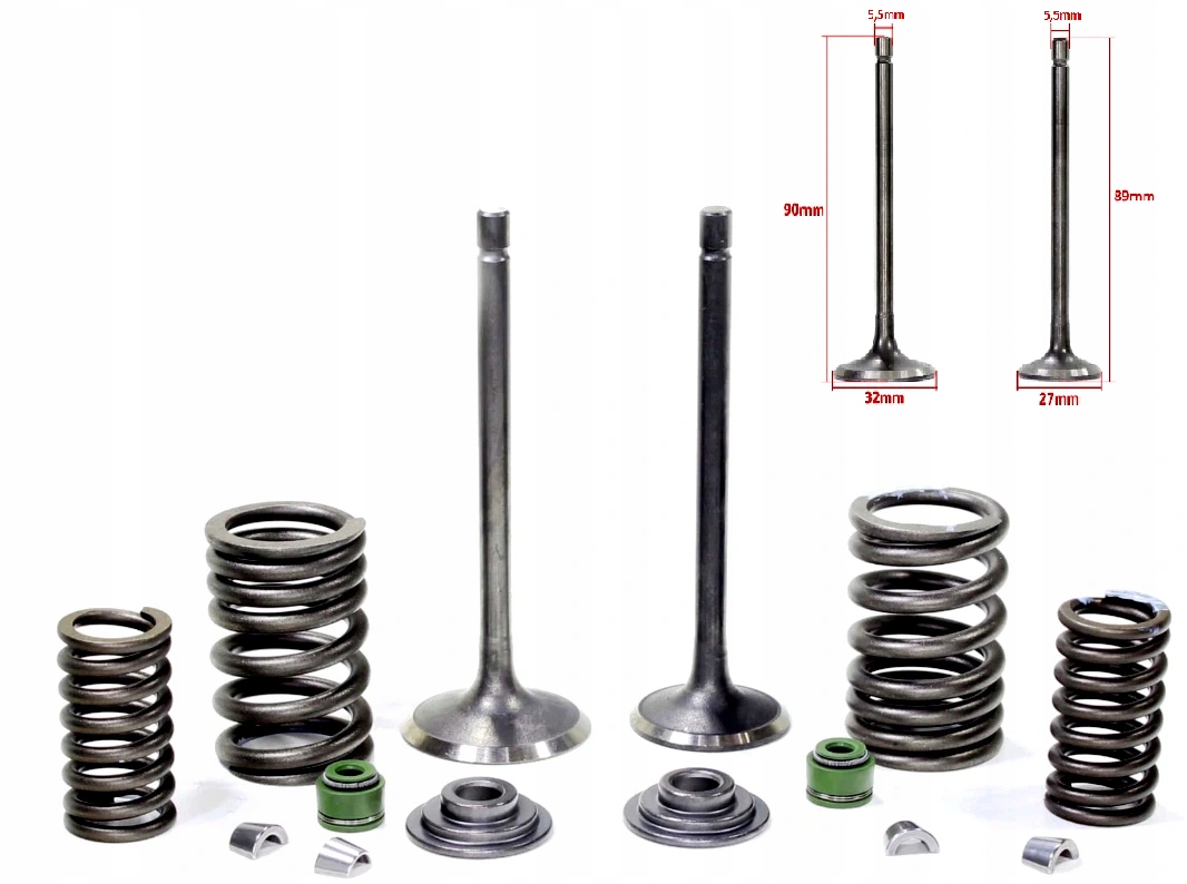 ZESTAW NAPRAWCZY GŁOWICY Quad Bashan ATV 200 OEM!