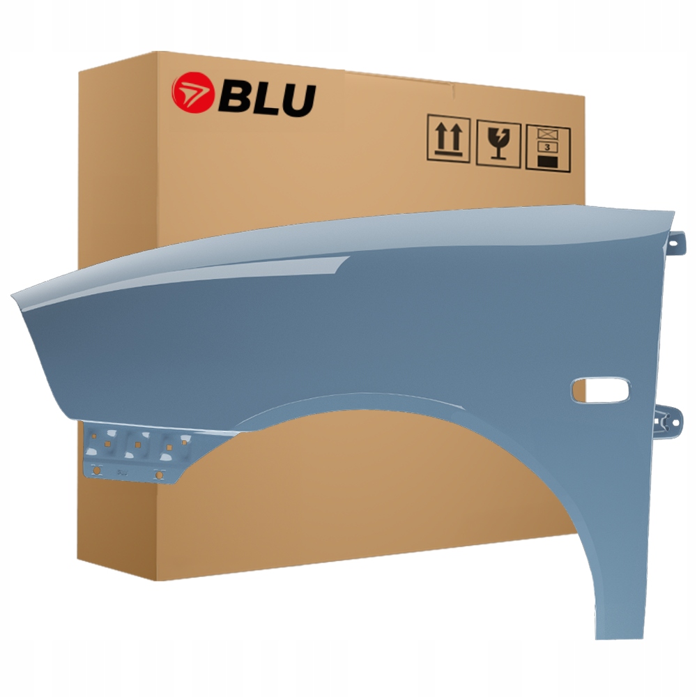 Blatník Blu Seat Ibiza Cordoba III 3 6L LW5W levý modrý 02-08 pozink