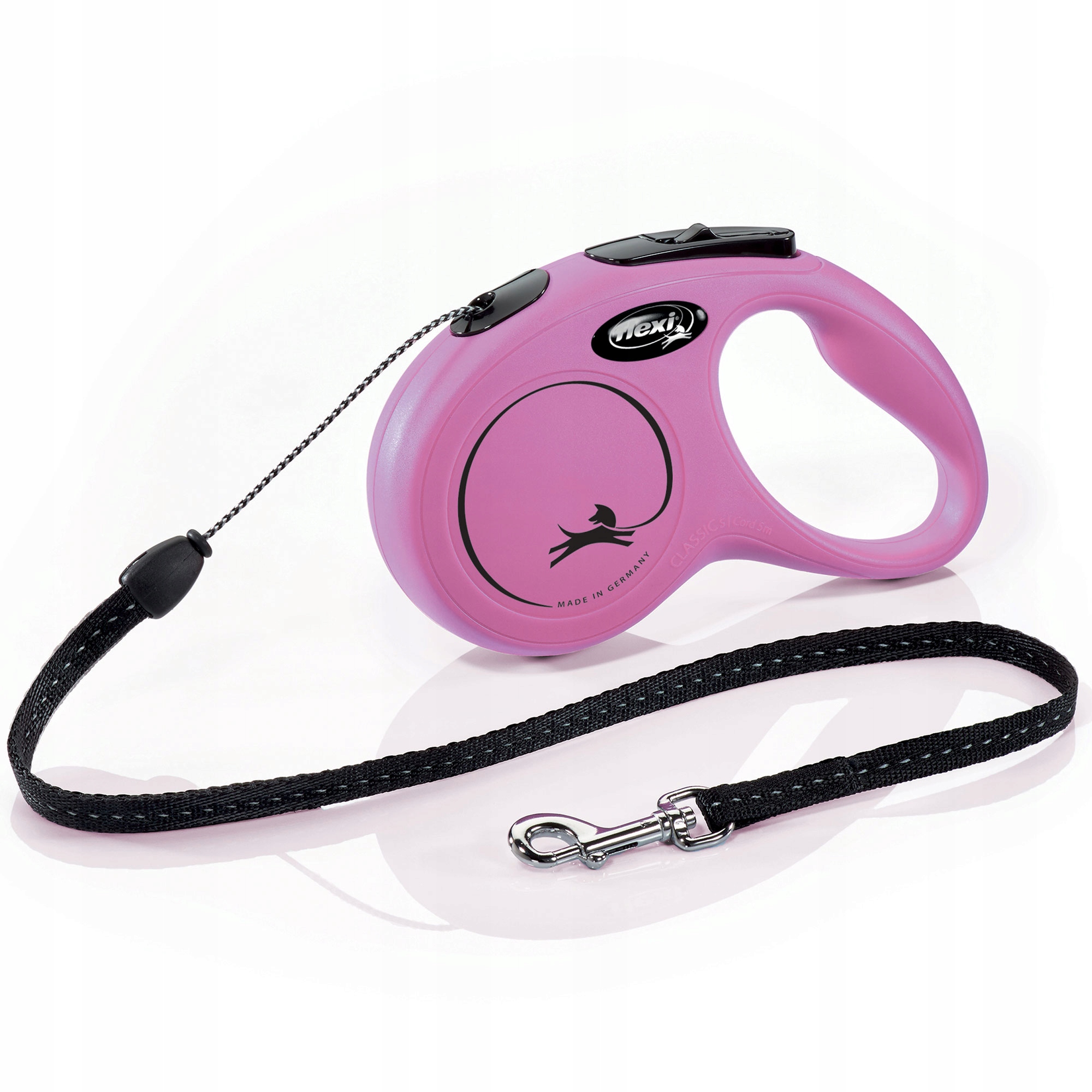 

Flexi New Classic Smycz linka S 5m różowa do 12kg