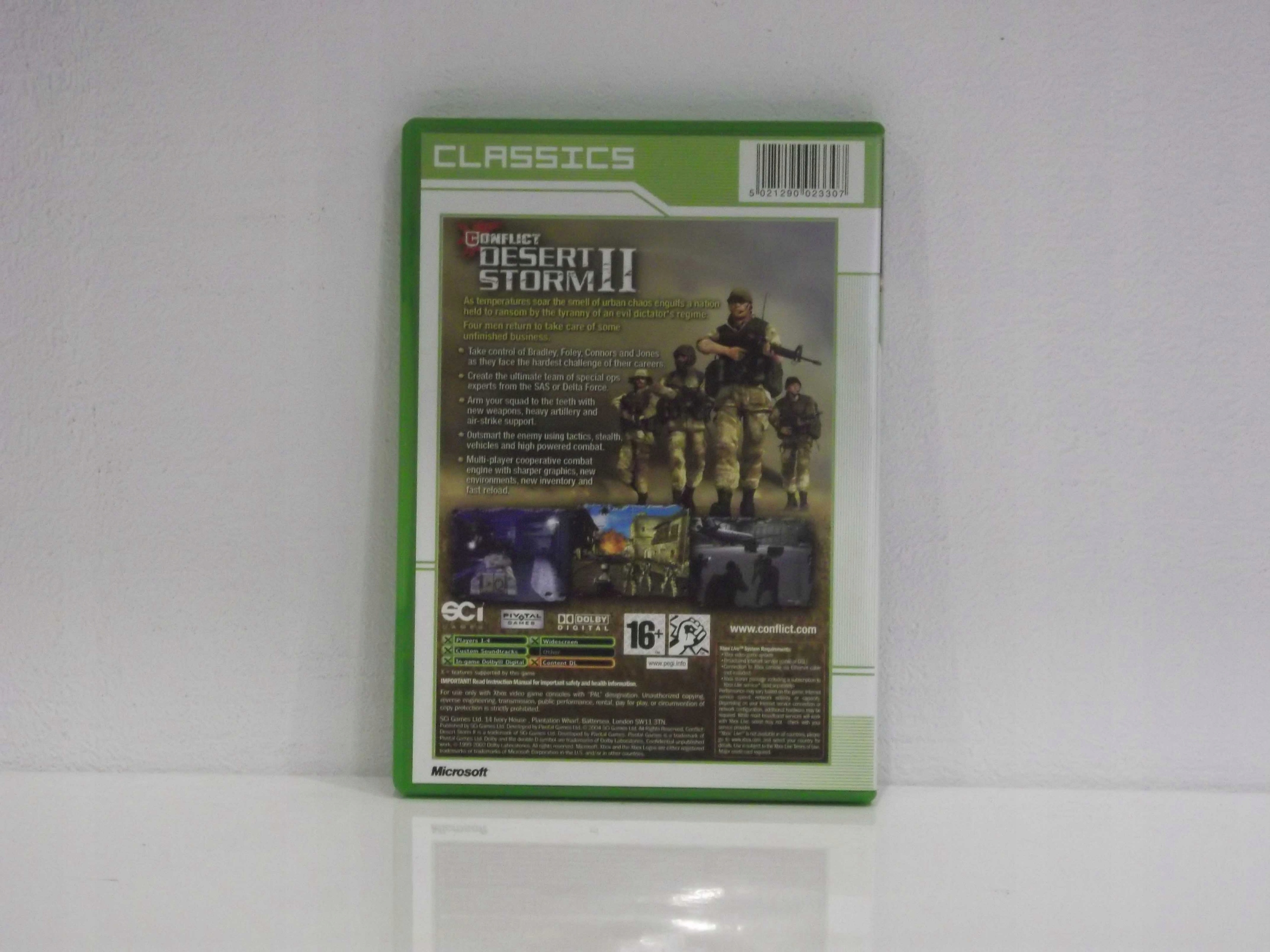 CONFLICT DESERT STORM II XBOX Tematyka role playing (RPG)