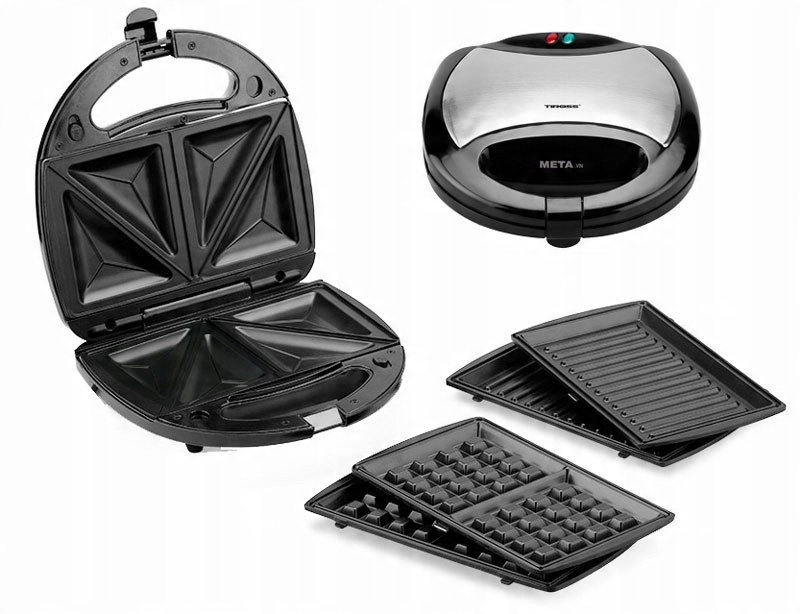 

Opiekacz Tost/gril/gofr 3w1 Tiross TS-513