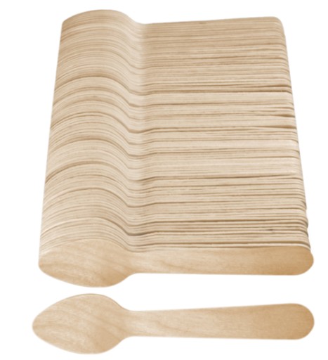 

Łyżeczki drewniane do kawy herbaty Bio 11cm 100szt