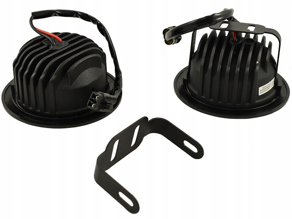 LAMPY JAZDY DZIENNEJ OKRĄGŁE DRL AUTOMAT 70/90MM LED 12V 24V Z HOMOLOGACJĄ Moc 8 W