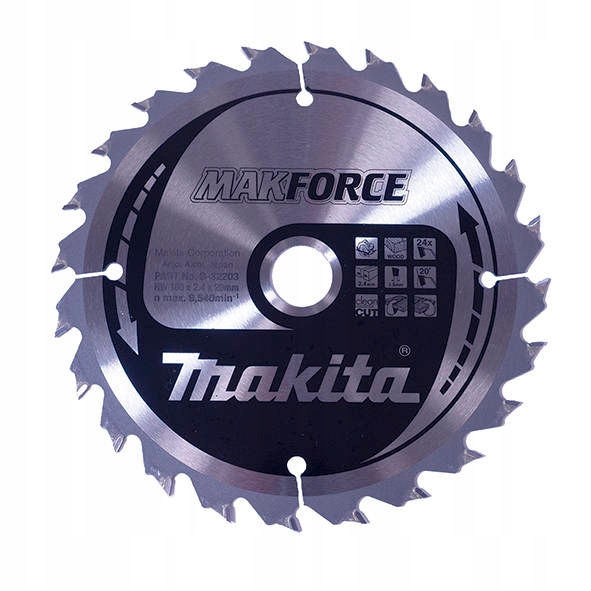 Makita Řezný kotouč Makforce 160x20 24Z B-32203