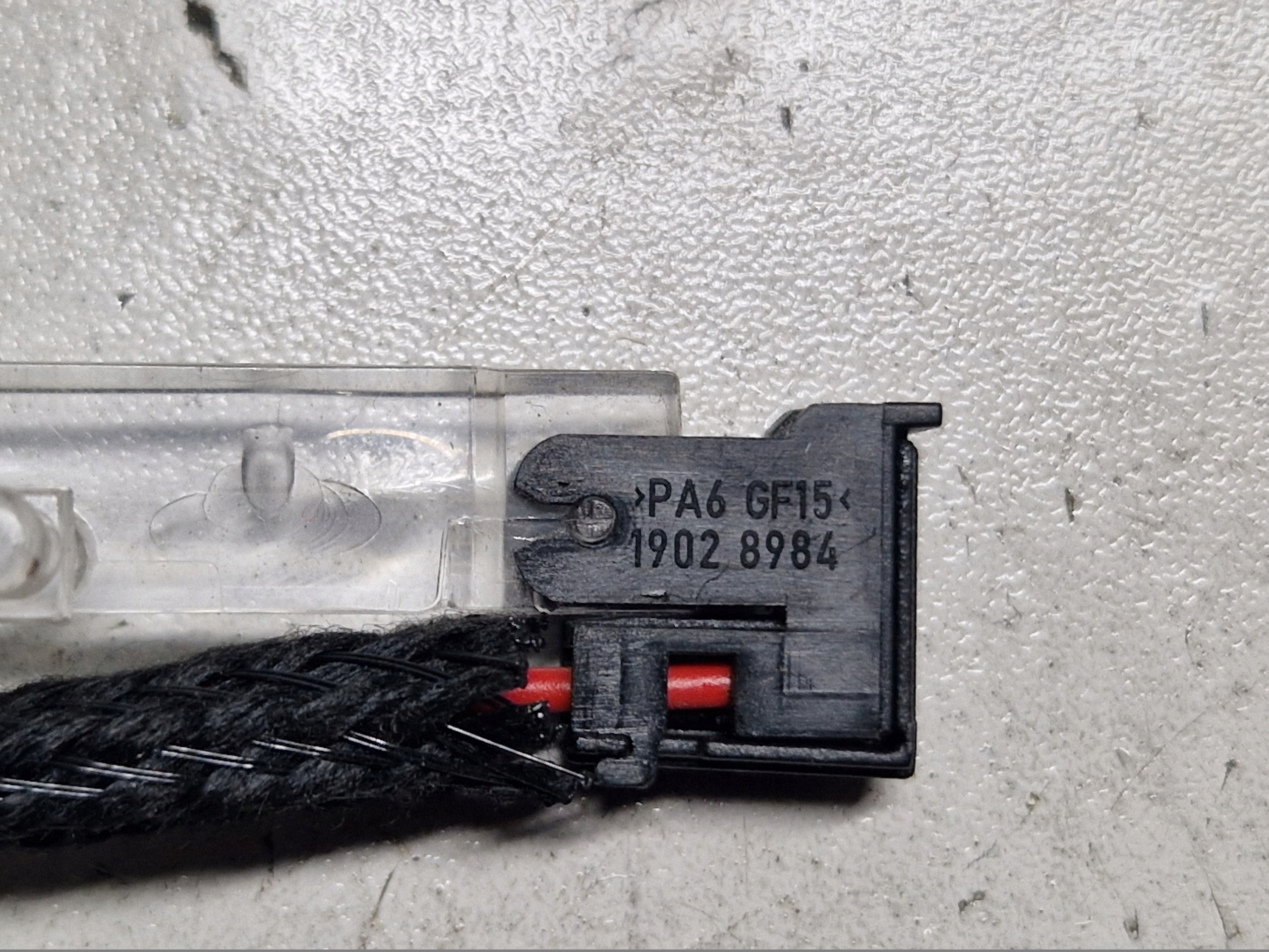 AUDI A6 C6 A6C6 moulding PODSWIETLANIE BOCZKA door left front