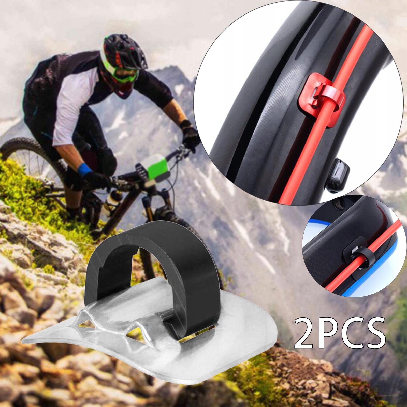 Aluminiowe prowadnice linek rowerowych Zacisk Marka bez marki