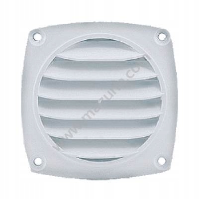 KRATKA WENTYLACYJNA 82X82 MM, BIAŁA PVC