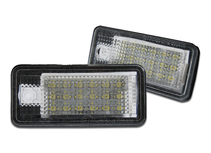 AUDI Q7 06-09 Lampki LED tablicy rejestracji