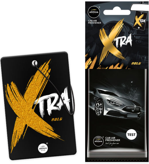 

Aroma Car Xtra Gold Zawieszka odświeżacz zapach