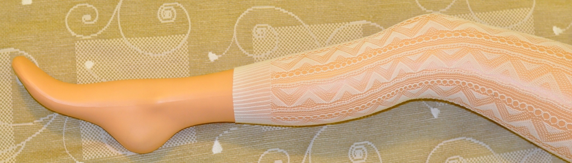 

białe legginsy Veneziana Panta Giulietta Xs/s