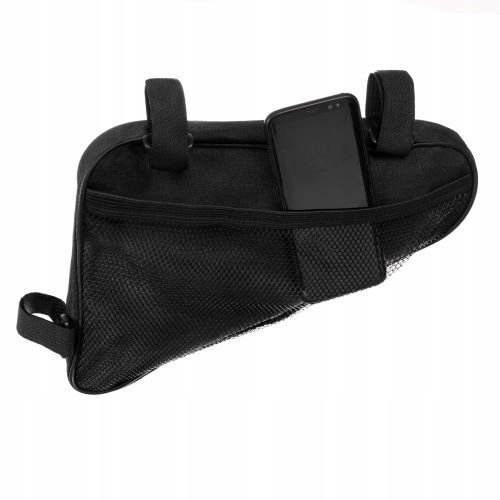 SASZETKA SAKWA TORBA ROWEROWA POD RAMĘ NA ROWER SASZETKA RZEPY TRÓJKĄTNA Marka Hitelo