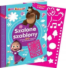 

Masza i Niedźwiedź. Szalone szablony Kolorowanka
