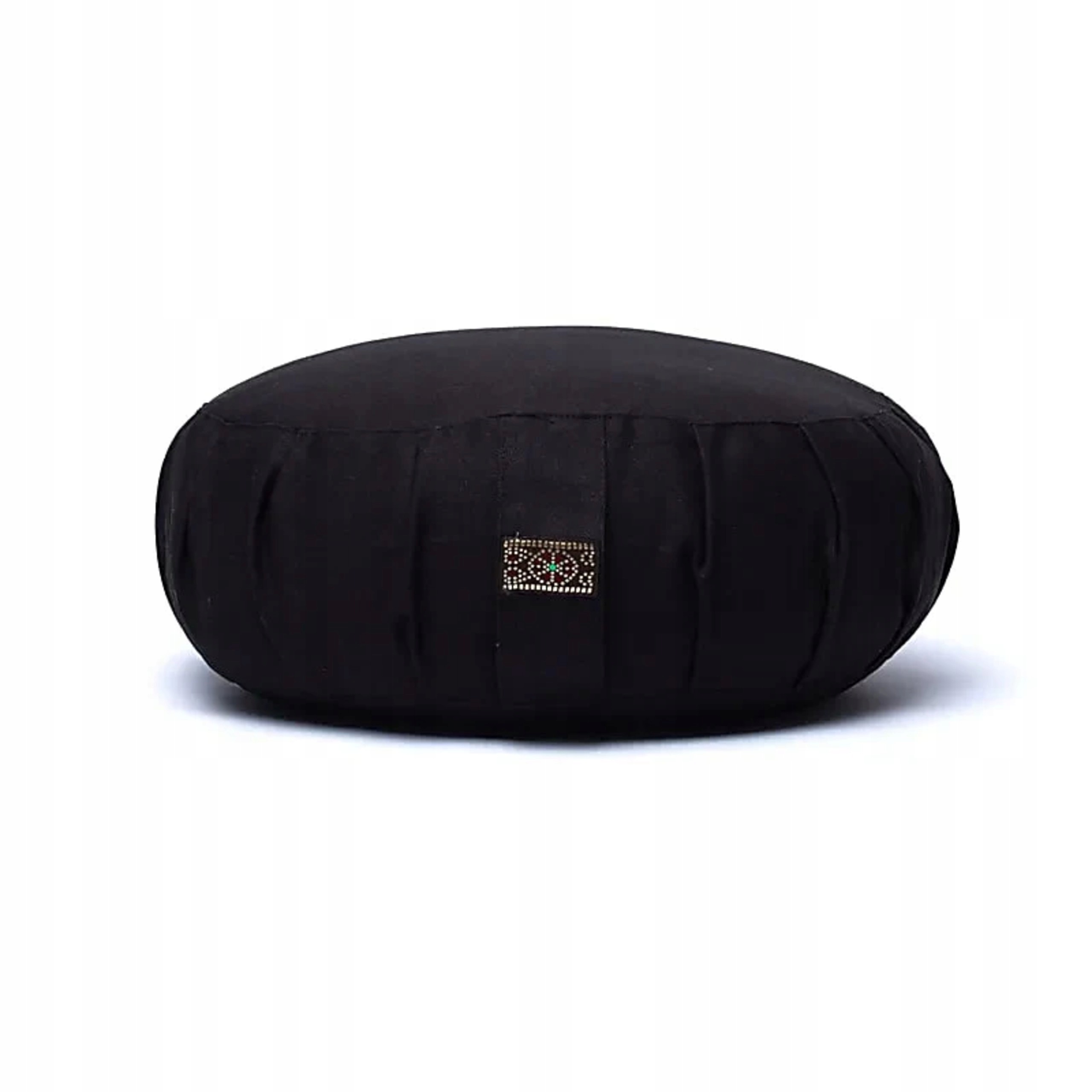 Meditačný vankúš Yogi & Yogini Zafu Ocs 100 Pohánka Čierna 33x17 cm