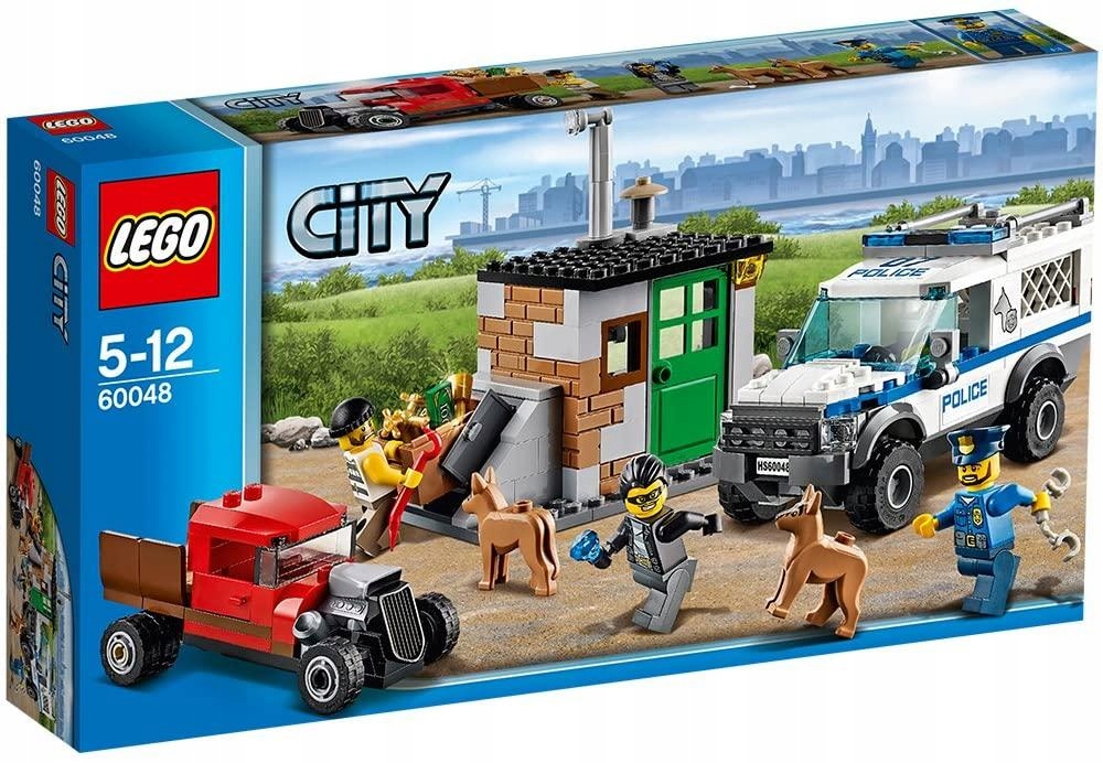 Lego City 60048 Oddział policyjny z psem