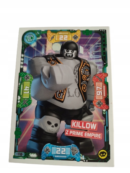 Karta Lego Ninjago Seria 5 Numer 118