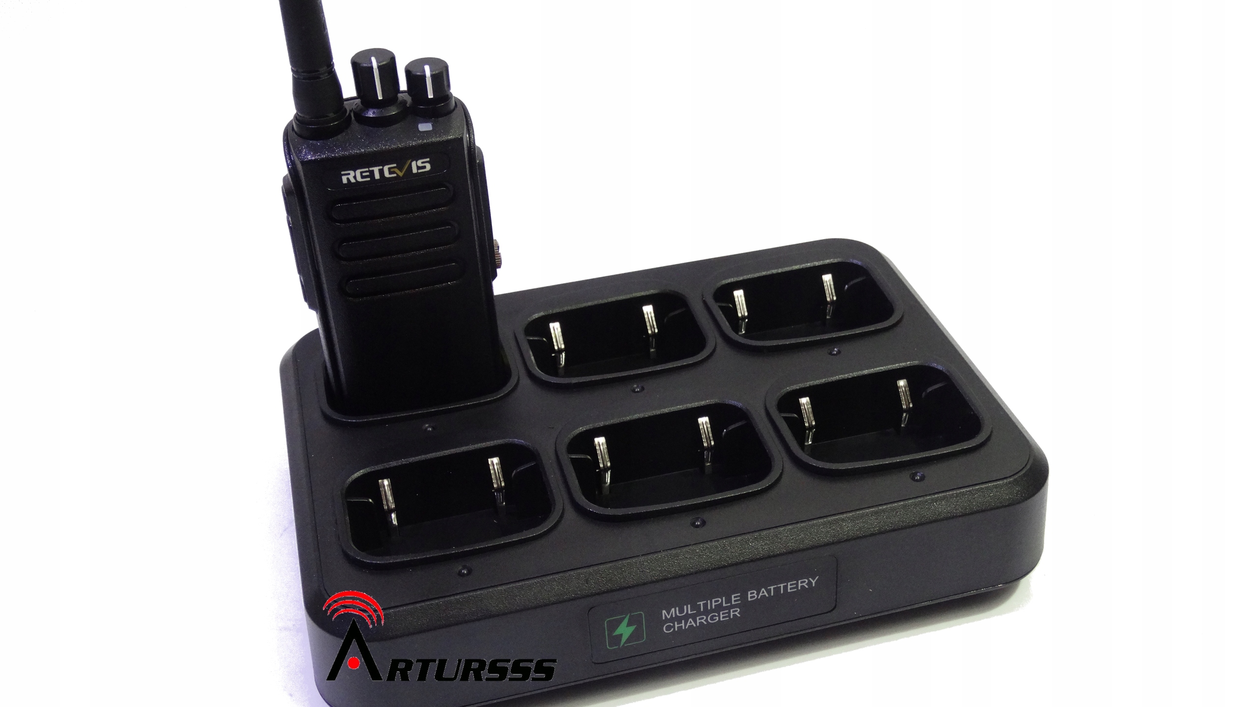Ładowarka 6-cio stanowiskowa do Retevis RT81 ; TYT MD680