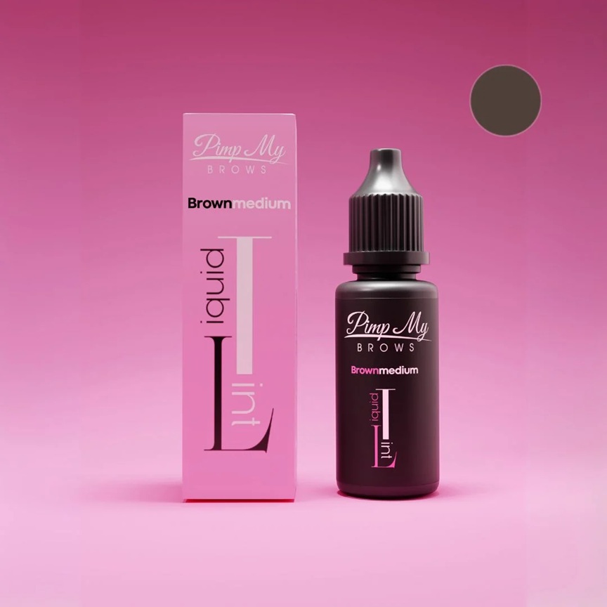 Pimp my Brows Tekutá barva na obočí Liquid Tint 15 ml 04 Medium Brown
