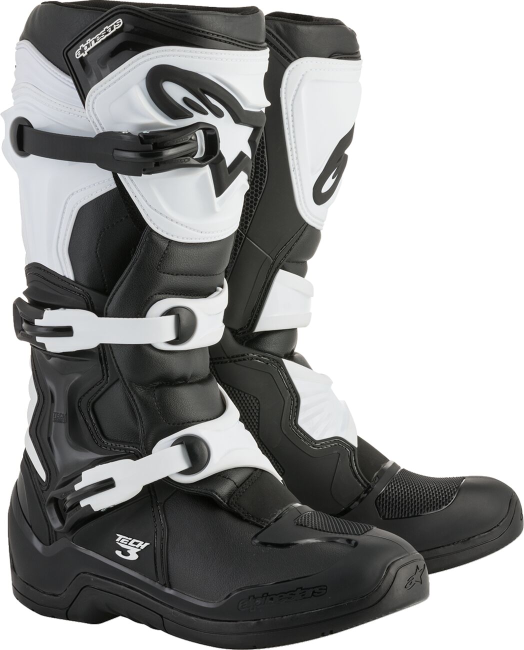 Topánky Na Cross Alpinestars Tech 3 Black/white 7 (40,5) 2013018-12-7