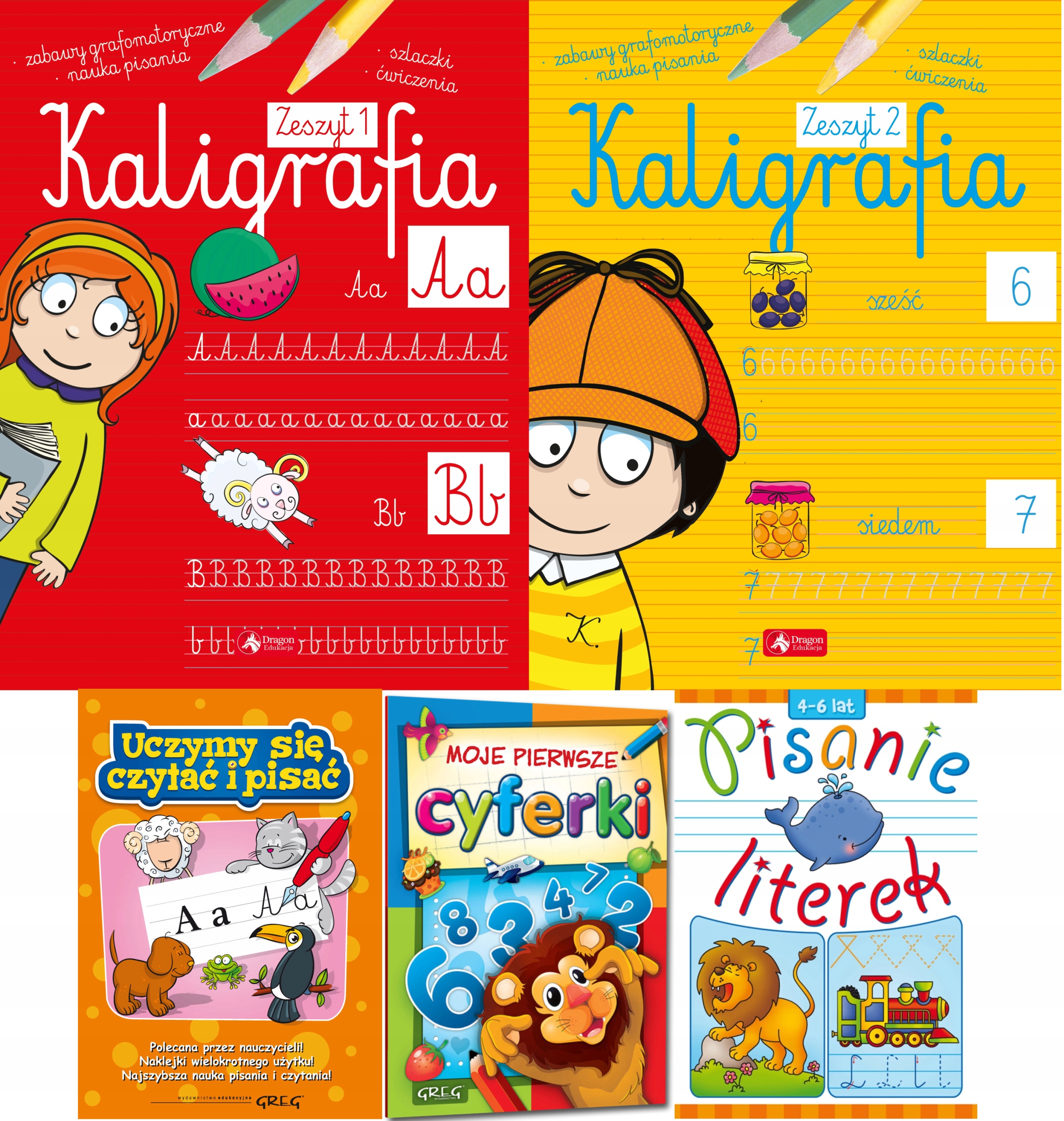 

Zestaw dla dzieci do nauki pisania i kaligrafii