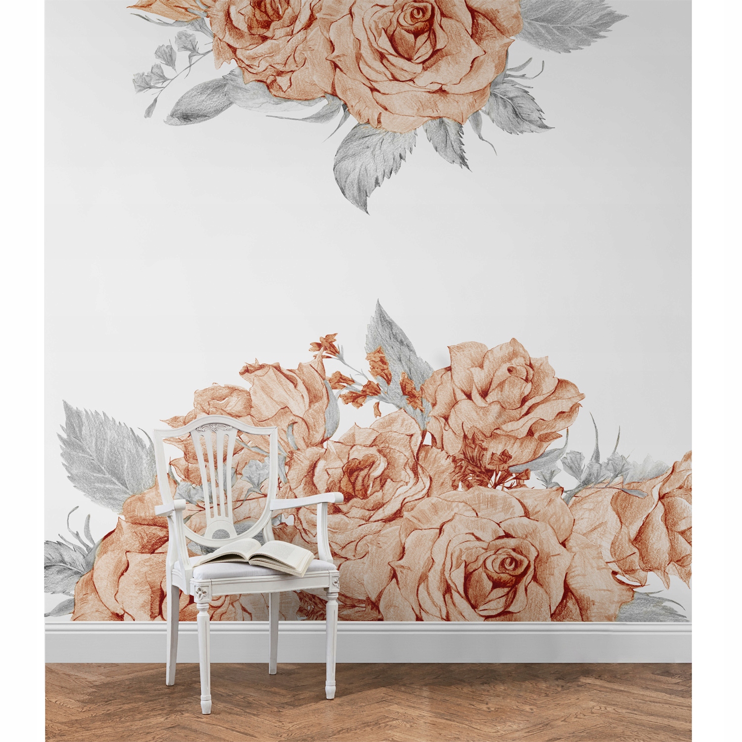 

Fototapeta ścienna flizelinowa Kwiaty róży 254x184