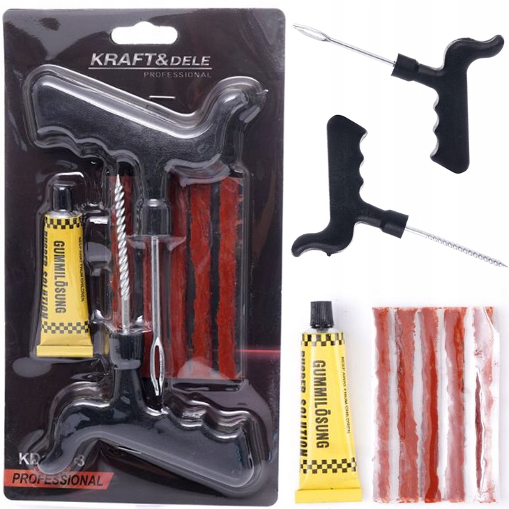 

Zestaw Napraczwczy Do Opon Sznur Klej Szydło 8EL.