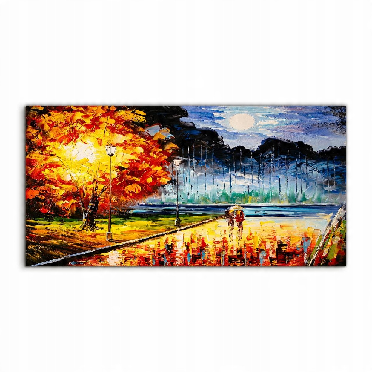 

Fotoobraz akryl 140x70 wiszący Drzewa Park Parasol