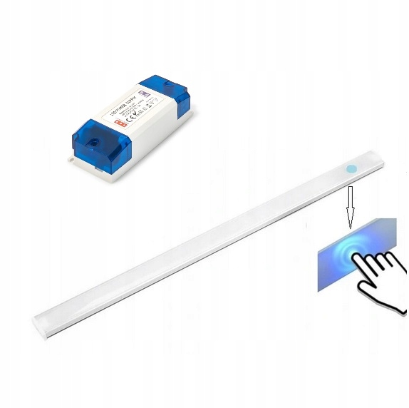 OSWIETLENIE LED PODSZAFKOWE PREMIUM 175 CM ŚCIEMNIACZ