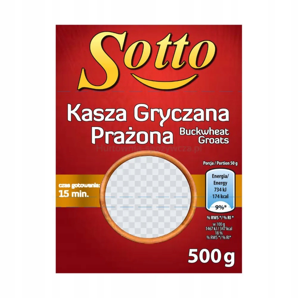 Levně Sotto Pohanková kaše 500 g Fólie