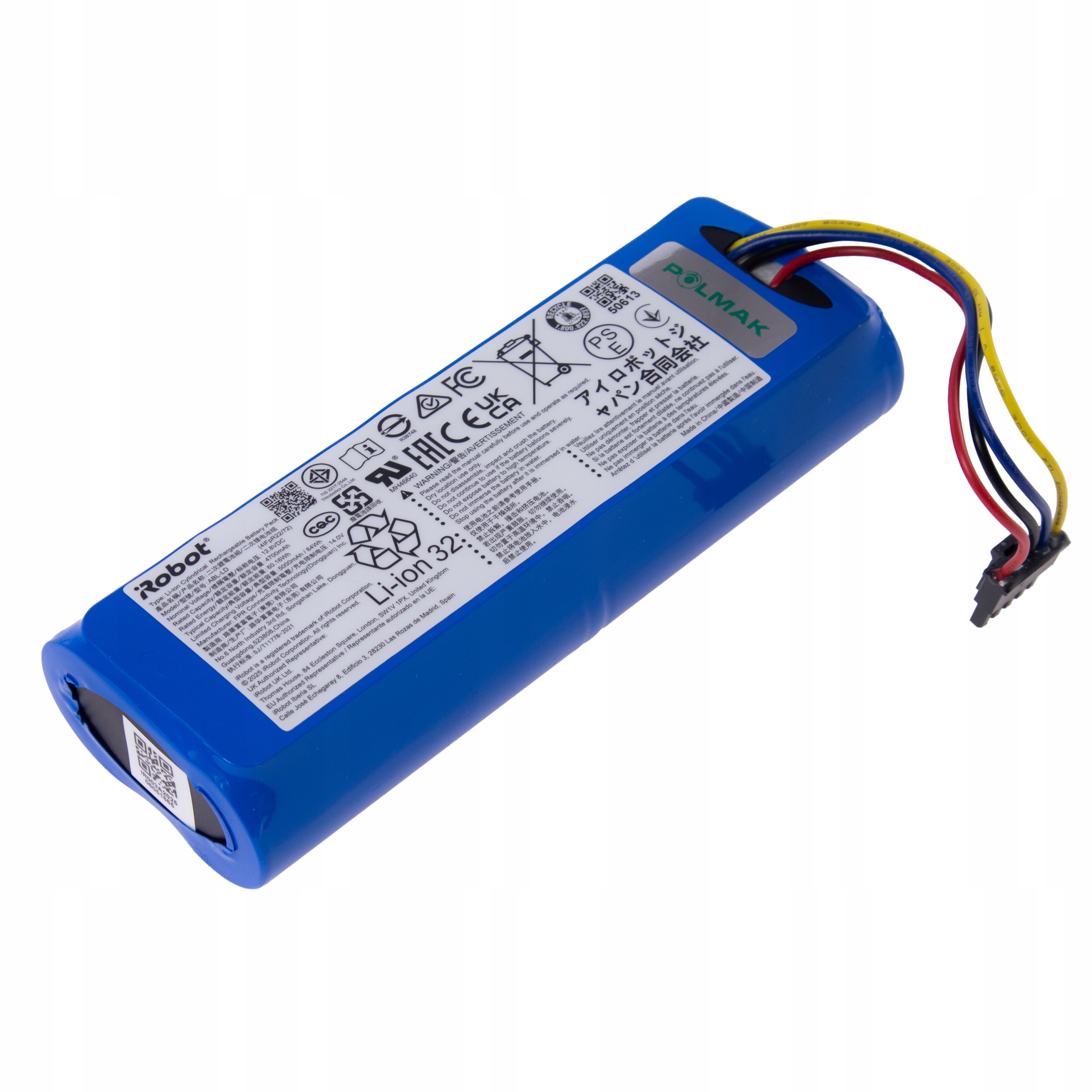 Akumualátor Abl-ld 4700 mAh Li-ion pro iRobot Roomba Combo 405/505, Vac 705