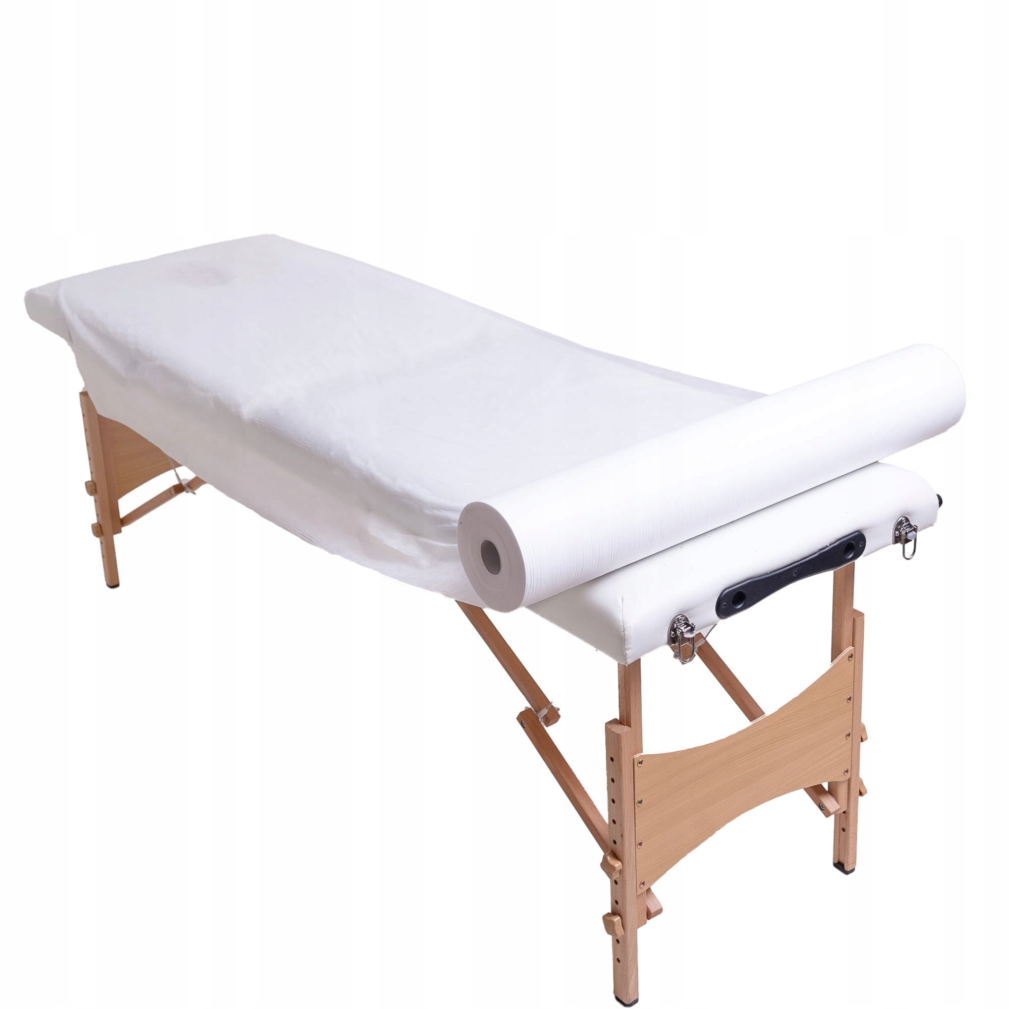 Netkaná kosmetická podložka 80 cm x 200 m, 4 role Qms Line Standard