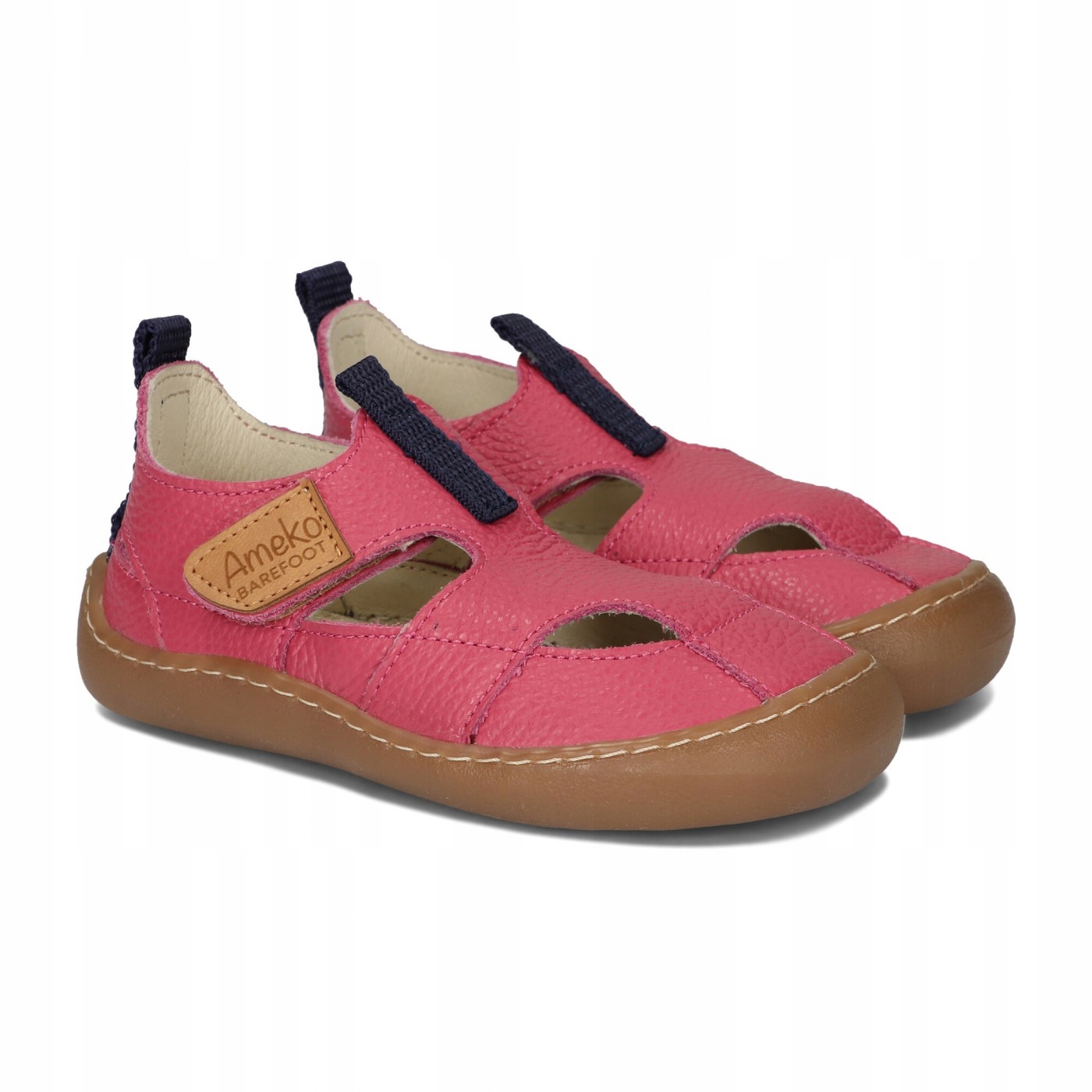 Sandałki dziecięce Ameko Barefoot Orion Fuxia 29