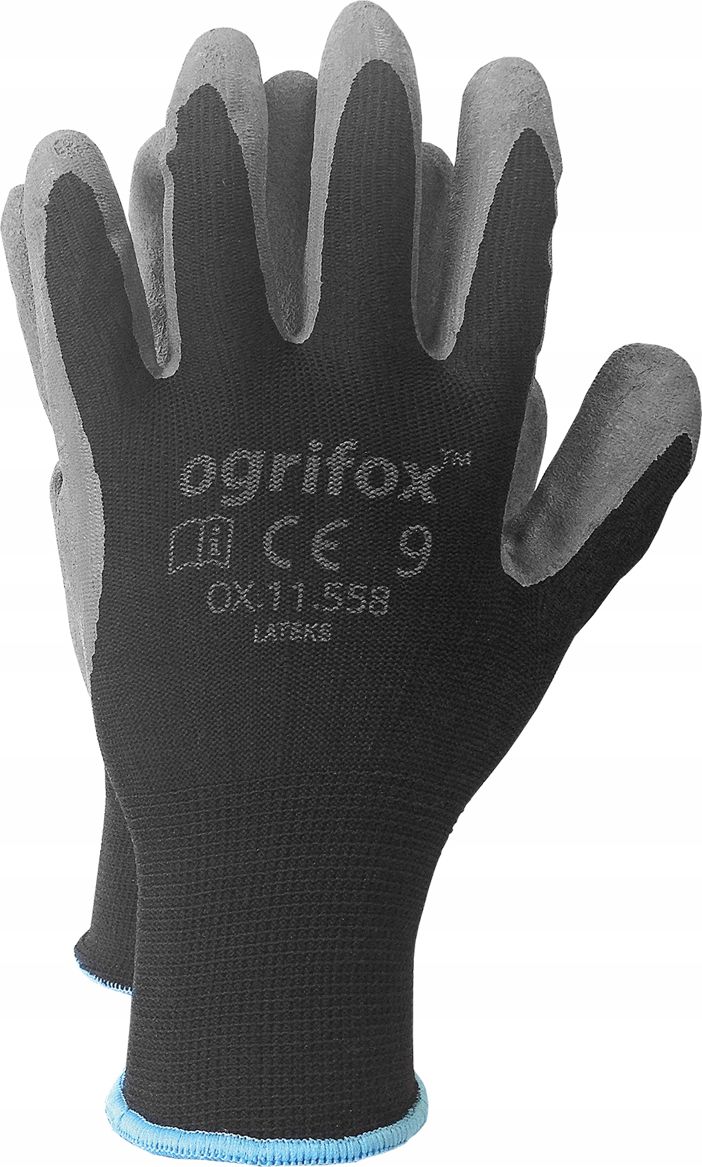 

Ogrifox Rękawice robocze latex dragony r. 7