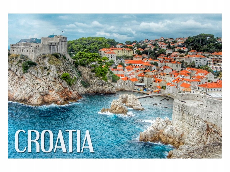 

Chorwacja Dubrownik Magnes na lodówkę