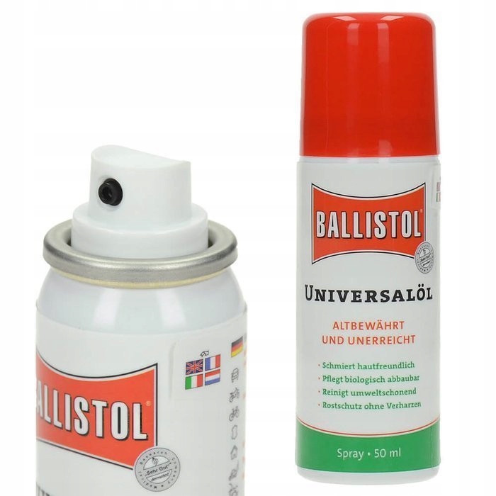 Ballistol Olej Środek Balistyczny do Konserwacji Broni w Sprayu 50 ml