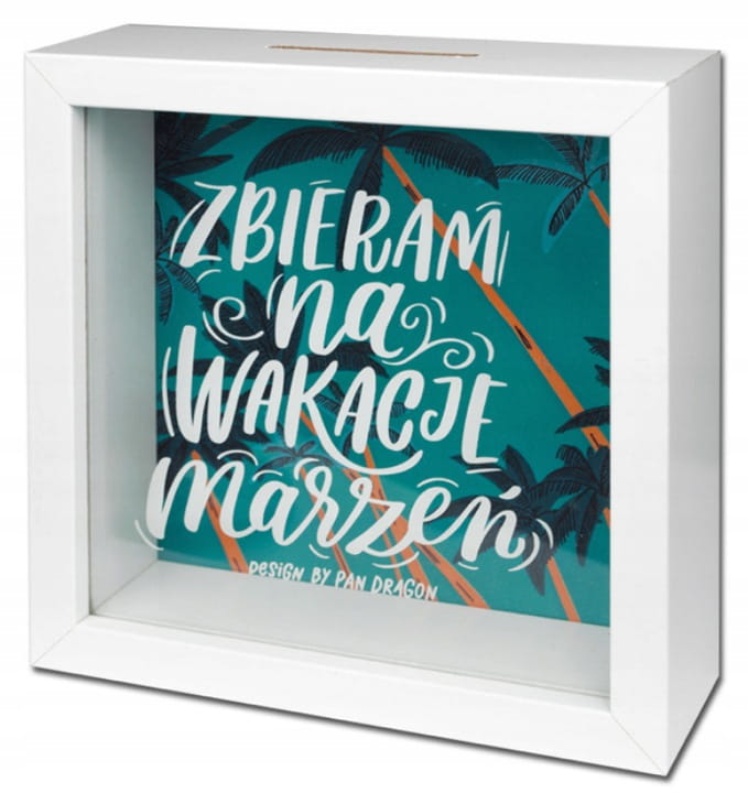 

Skarbonka Na Wakacje Marzeń Na Urodziny Drewniana