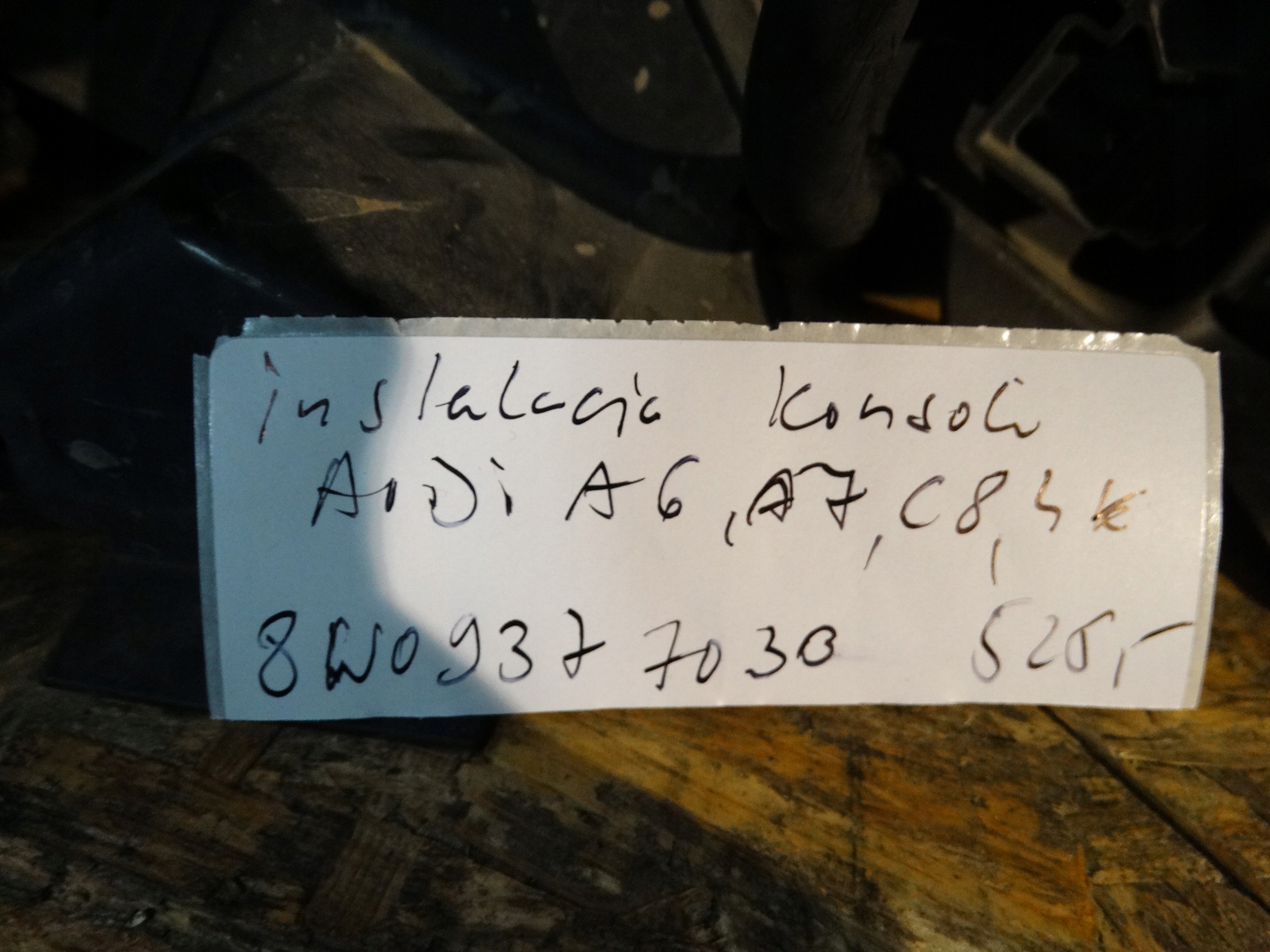 IDEALNA CABLAGGIO CONSOLLE AUDI A6 A7 C8 4K 1