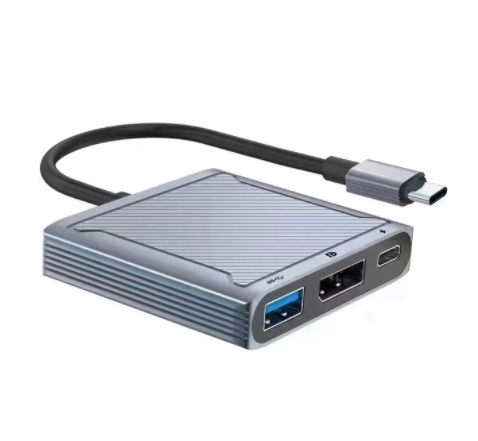 

Adapter 3w1 Usb-c DisplayPort 8K Usb PowerDelivery