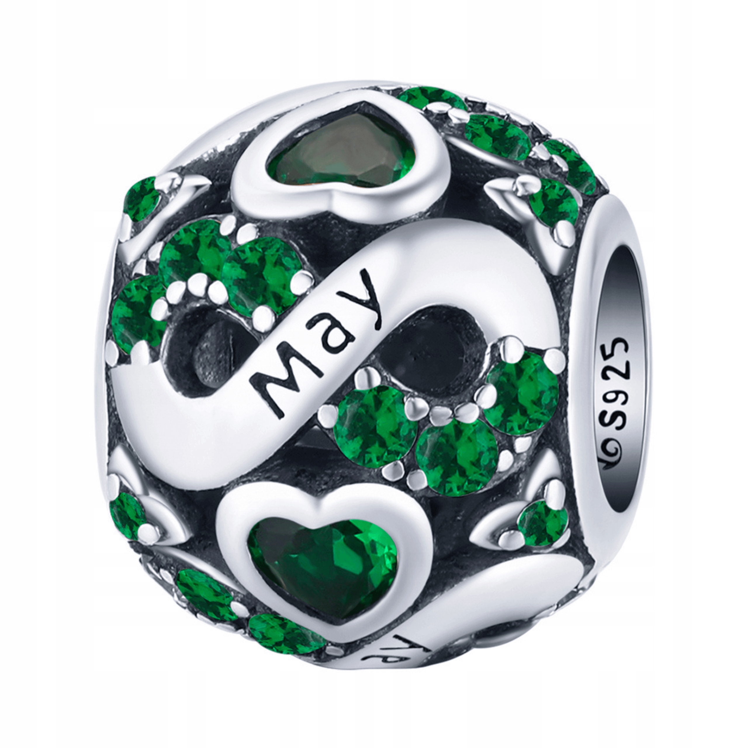 

Charms Miesiąc Maj Urodziny Srebro 925