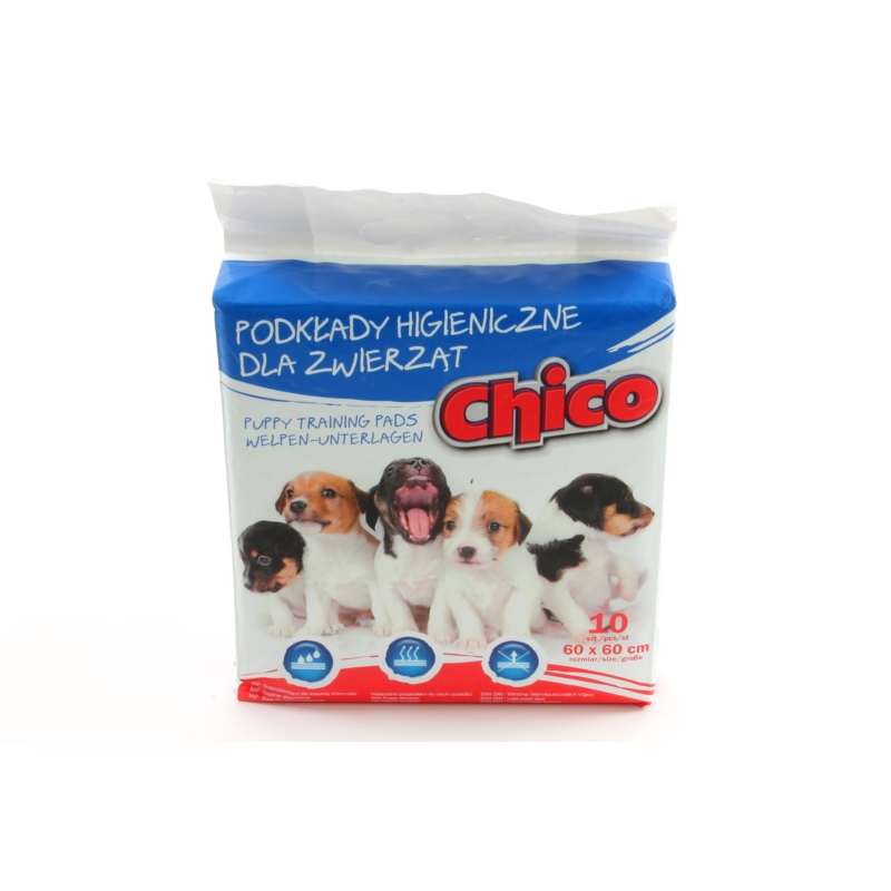 

Maty do nauki sikania Chico 10 szt. 60x60