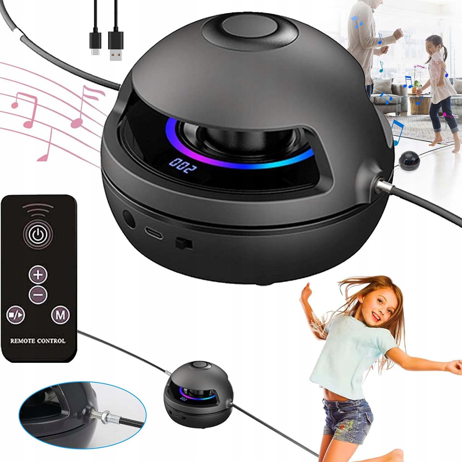 Muzyczna Skakanka, Inteligentna Automatyczna Elektryczna Skakanka Bluetooth