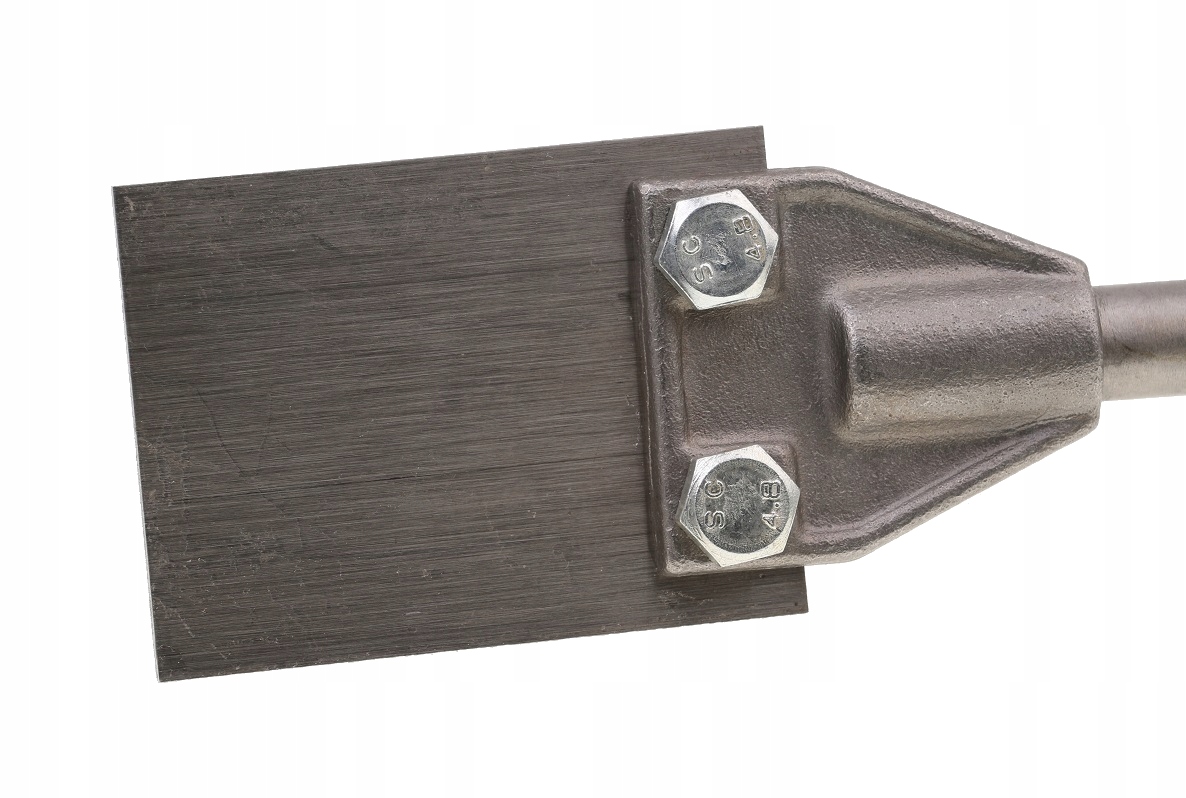 DŁUTO PŁASKIE 18x400 mm PŁYTKA ZE STALI HADFIELDA Zastosowanie do betonu