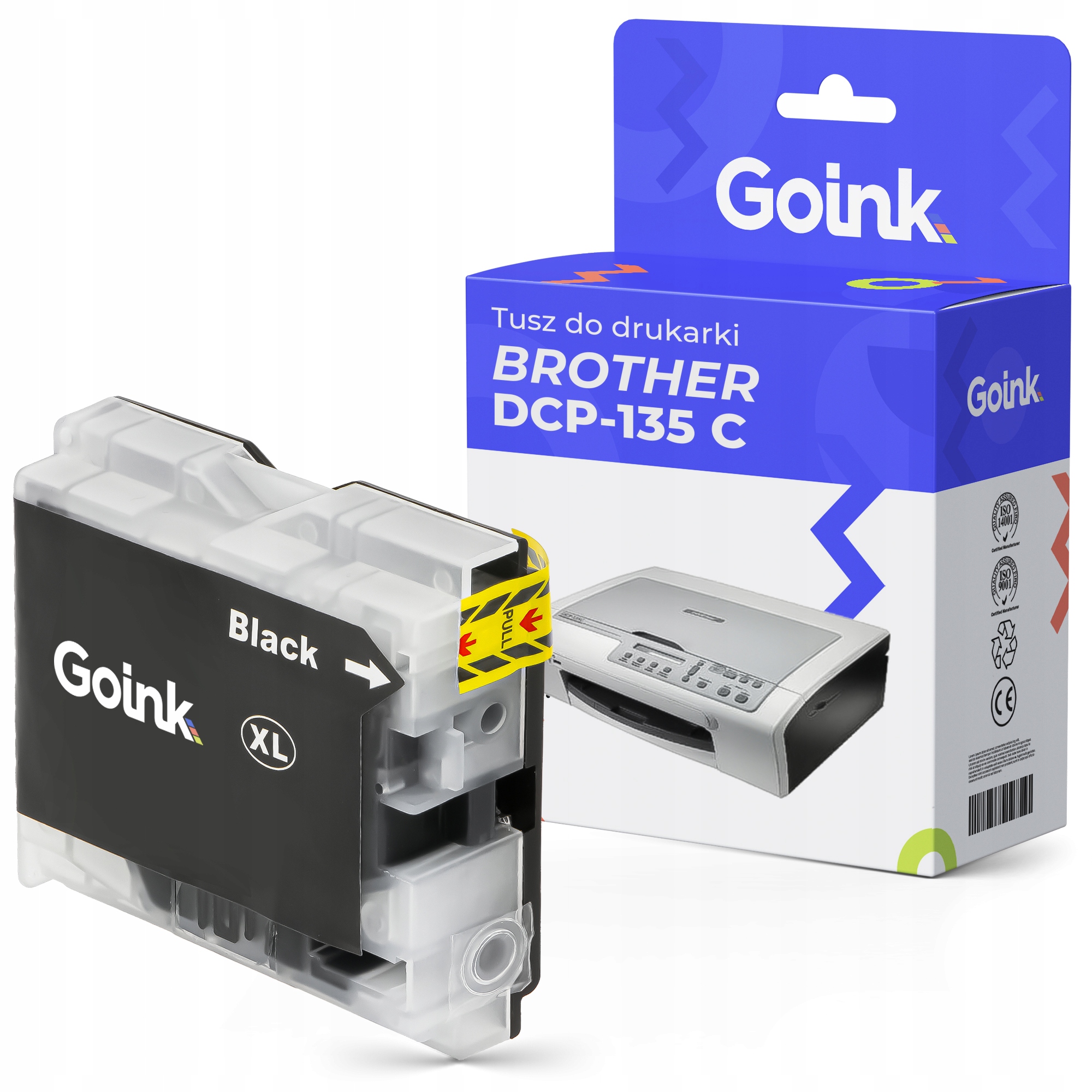 

Tusz do Brother DCP-135 C Czarny LC970-BK
