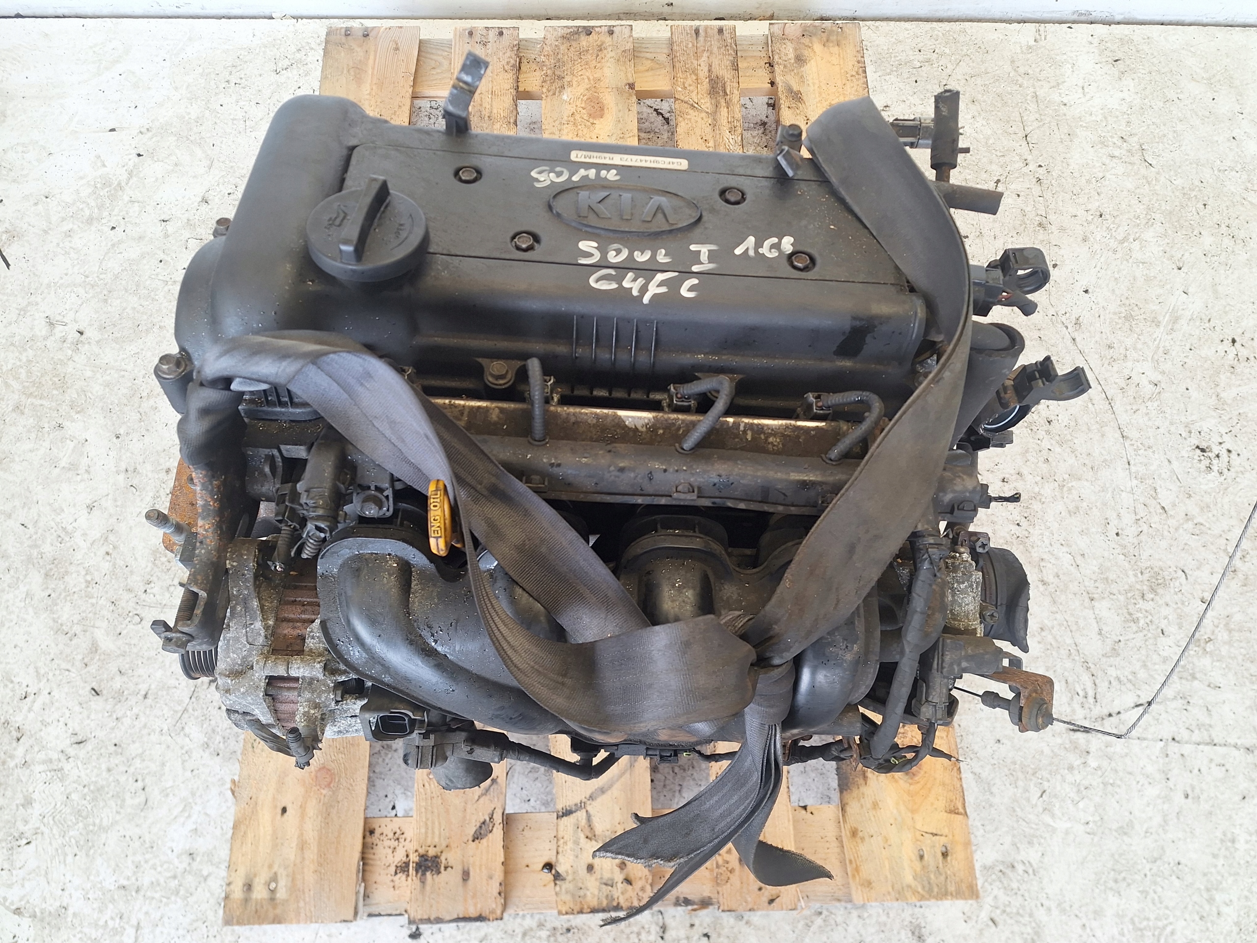 KIA HYUNDAI 06-12 engine 1.6 16V 115KM G4FC