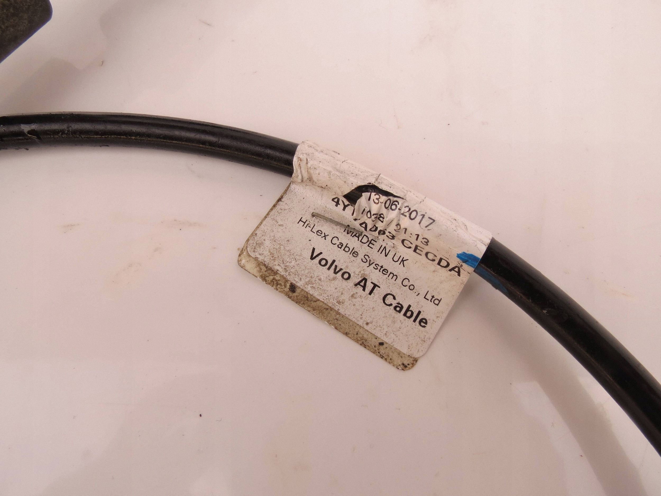 rope changes of the gear VOLVO V60 31367366